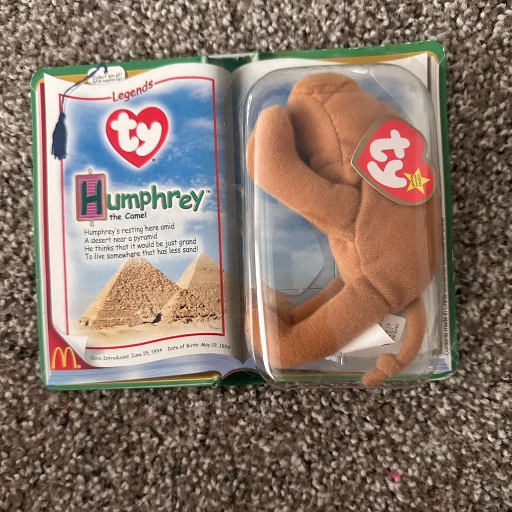 Beanie babies Humphrey the camel